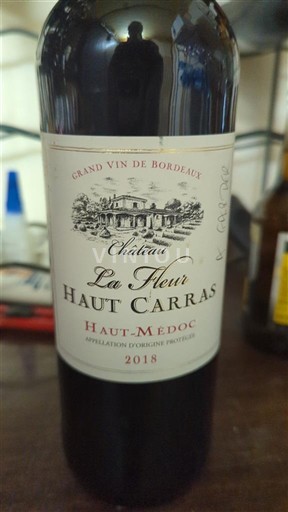 Bordeaux Haut-Médoc Château La Fleur Haut Carras 2018