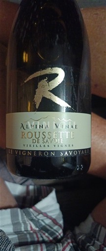 Savoie en Bugey Roussette de Savoie Le Vigneron Savoyard Alpina Vinae Vieilles Vignes 2018