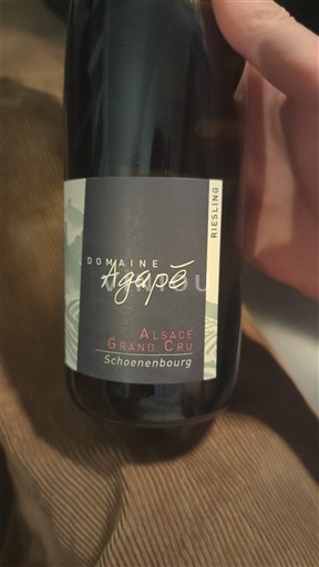 Alsace Alsace Grand Cru Grand Cru Domaine Agapé Schoenenbourg 2021