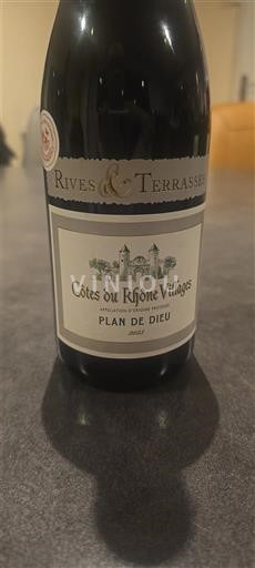 Rhône-dalen Côtes-du-Rhône-Villages Rives & Terrasses Plan de Dieu 2020