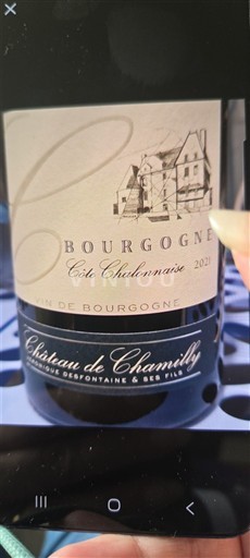 Burgundi Burgundy-Côte-Chalonnaise Château Chamilly 2021