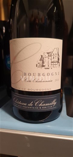 Burgundija Bourgogne-Côte-Chalonnaise Château Chamilly 2021