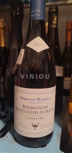 Borgoña Hautes Côtes de Beaune Domaine Mazilly Père & Fils La Dalignère 2019