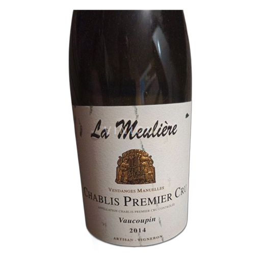 Burgundy Chablis Premier Cru La Meulière Vaucoupin 2014