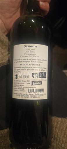 Rhônen laakso Côtes-du-rhône Domaine Roche-Audran Gavroche 2022