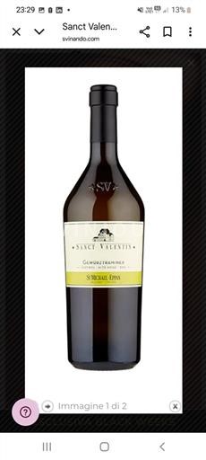 Vénétie Valdadige St. Michael-Eppan Sanct Valentin Gewürztraminer 2022