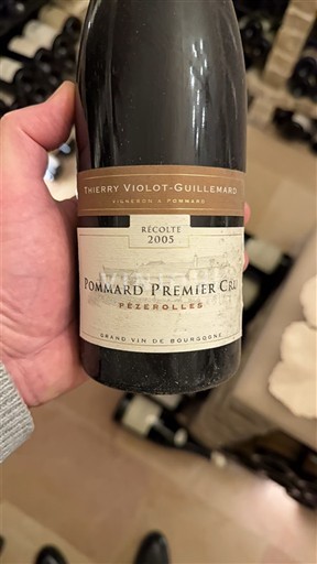 Burgundsko Pommard Premier Cru Thierry Violot-Guillemard Pezerolles 2005