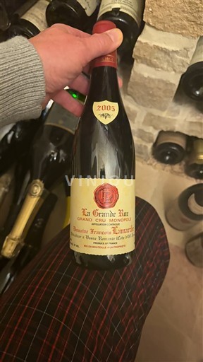 Bourgogne Phố lớn Grand Cru Domaine Lamarche La Grande Rue 2005