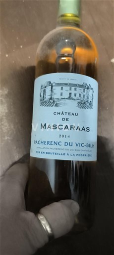 Sudoeste Pacherenc-du-vic-bilh Château Mascaraas 2014