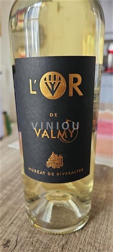 Roussillon Muscat de Rivesaltes Château Valmy L'Or de Valmy 2022