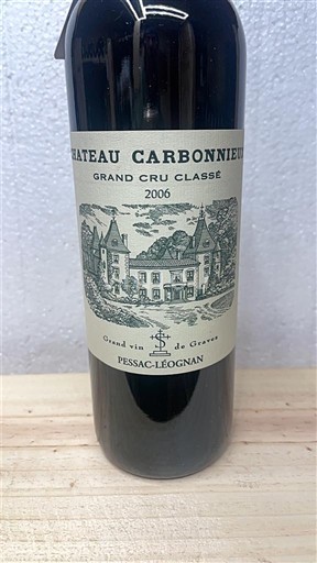 Bordeaux Pessac-Léognan Grand Cru Classé Château Carbonnieux 2006