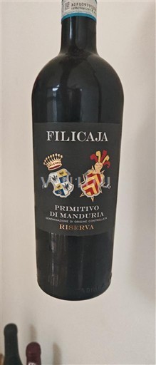Pouilles Primitivo di Manduria Filicaja Riserva 2018