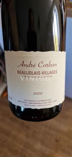 Beaujolais Beaujolais Villages André Corban 2020