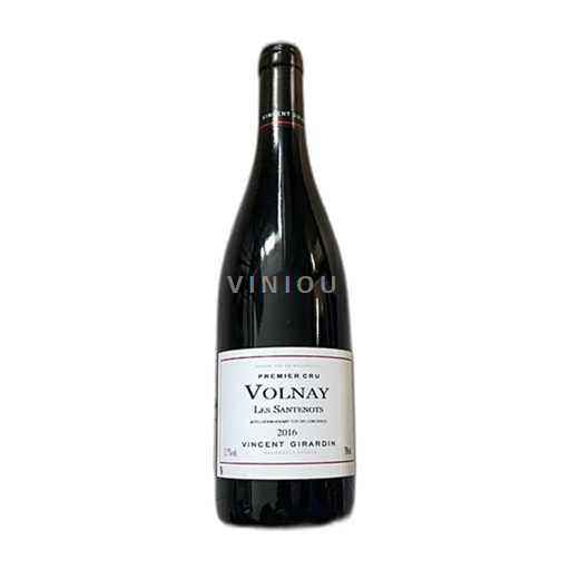 Burgundy Volnay Premier Cru Vincent Girardin Les Santenots 2016