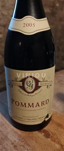 Borgogna Pommard Gilbert et Philippe Germain 2005