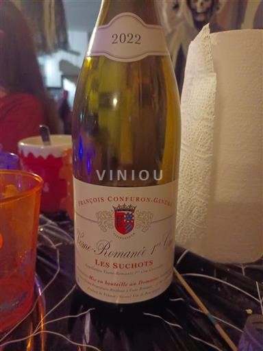 Borgoña Vosne-romanée Premier Cru François Confuron-Gindre Les Suchots 2022