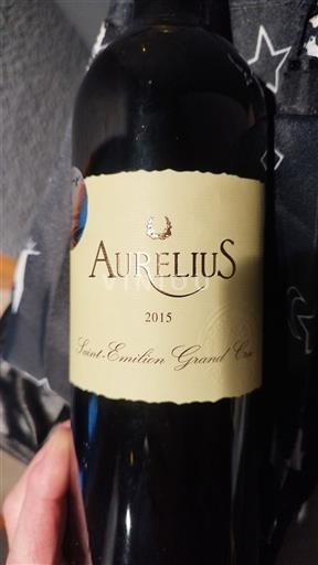 Bordeaux Saint-Émilion Grand Cru Grand Cru Aurelius 2015