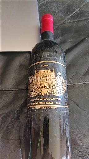 Bordeaux Margaux Château Palmer 1988