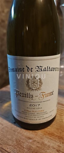 Thung lũng sông Loire Pouilly-fumé Domaine Maltaverne 2017