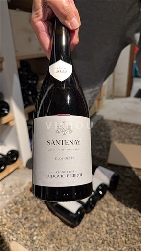 Borgoña Santenay Vignobles Ludovic Pierrot Clos Genêt 2022