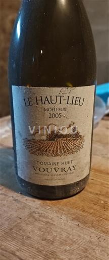 Údolí Loiry Vouvray Domaine Huet Le Haut-Lieu Moelleux 2005
