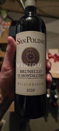 Tuscan Wines Brunello di Montalcino San Polino Helichrysum 2020