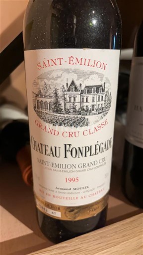 Bordeaux Saint-Émilion Grand Cru Grand Cru Classé Château Fonplégade 1995