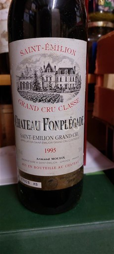 Bordeaux Saint-Émilion Grand Cru Grand Cru Classé Château Fonplégade 1995
