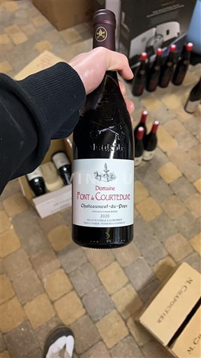 Thung lũng Rhône Châteauneuf-du-pape Domaine Font de Courtedune 2020