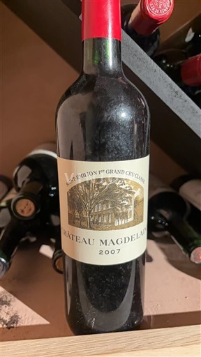 Bordeaux Saint-Émilion Premier Cru Château Magdelaine 2007