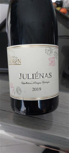 Beaujolais Juliénas Les Celliers de Sorèn 2019