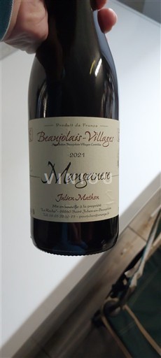Beaujolais Beaujolais Villages Julien Mathon Manganèse 2021