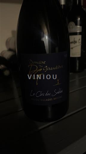 Loiretal Anjou Villages Brissac Domaine Des Giraudières Le Clos des Sables Ohne Jahrgang