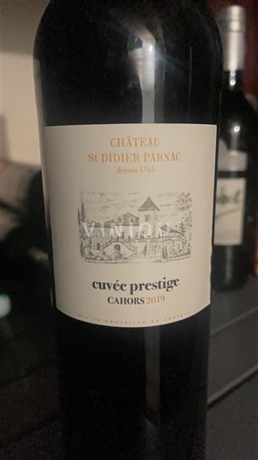 Sydvestfrankrig Cahors Château Saint Didier Parnac prestige 2019