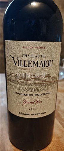 Languedoque Corbières-Boutenac Château Villemajou Grand Vin 2017