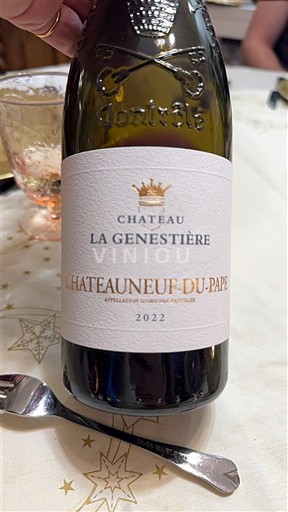 Valle del Ródano Châteauneuf-du-Pape. Château La Genestière 2022
