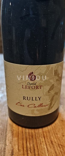 Borgoña Rully David Lefort Les Cailloux 2019
