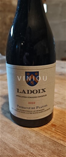 Bourgogne Ladoix Thibault de Plaxiol 2022