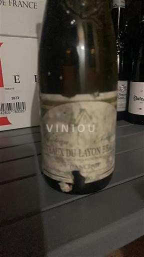 Loire Valley Coteaux du Layon Château Pierre-Bise L’anclaie 1990