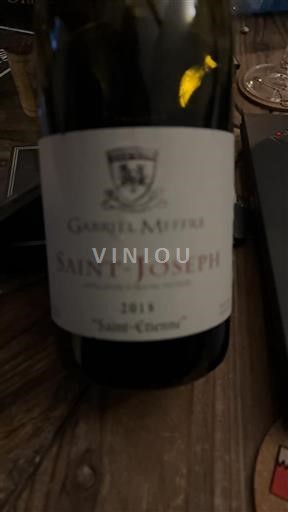 Rhône-dalen Saint-Joseph Gabriel Meffre Saint-Etienne 2018
