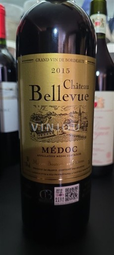 Bordeaux Médoc Château Bellevue 2015