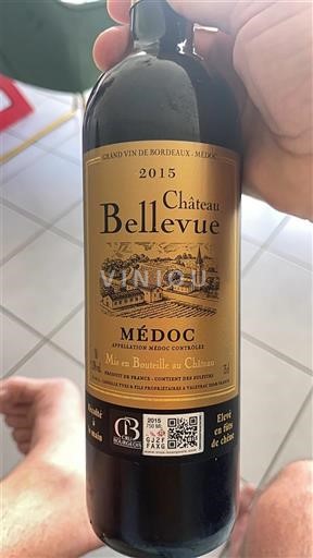 Burdeos Médoc Château Bellevue 2015