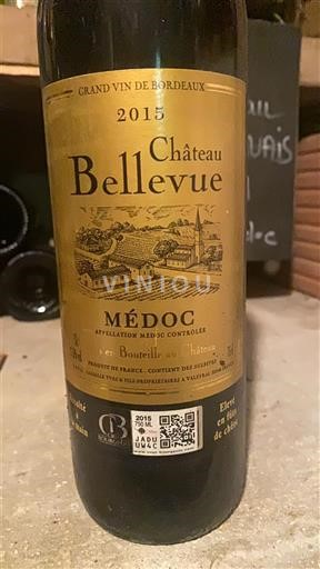 Burdeos Médoc Château Bellevue 2015