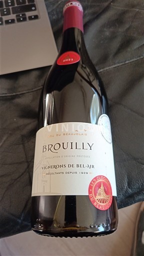 Beaujolais Brouilly Vignerons de Bel-Air Les Clochers 2023