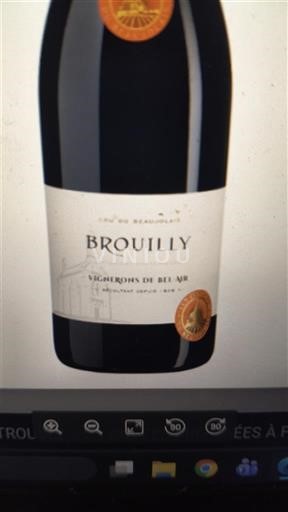 Beaujolais Brouilly Vignerons de Bel-Air Les Clochers 2023