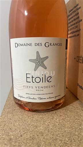 Thung lũng sông Loire Không được chỉ định Domaine Des Granges Etoile 2023