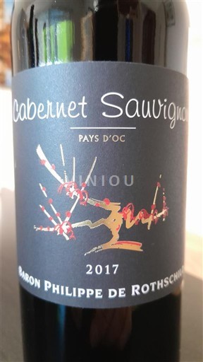 Languedoc a Roussillon Pays d'Oc Baron Philippe de Rothschild Cabernet Sauvignon 2017