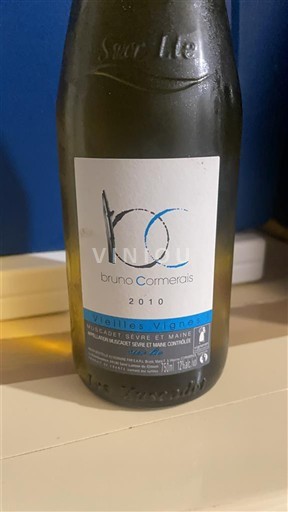 Vallée de la Loire Muscadet-sèvre-et-maine Bruno Cormerais Vieilles Vignes 2010
