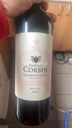 Bordeaux Montagne-saint-émilion Château Corbin Merlot, Cabernet Franc, Cabernet Sauvignon 2022