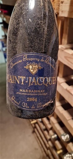 Burgundi Marsannay Domaine Fougeray de Beauclair Saint-Jacques 2004